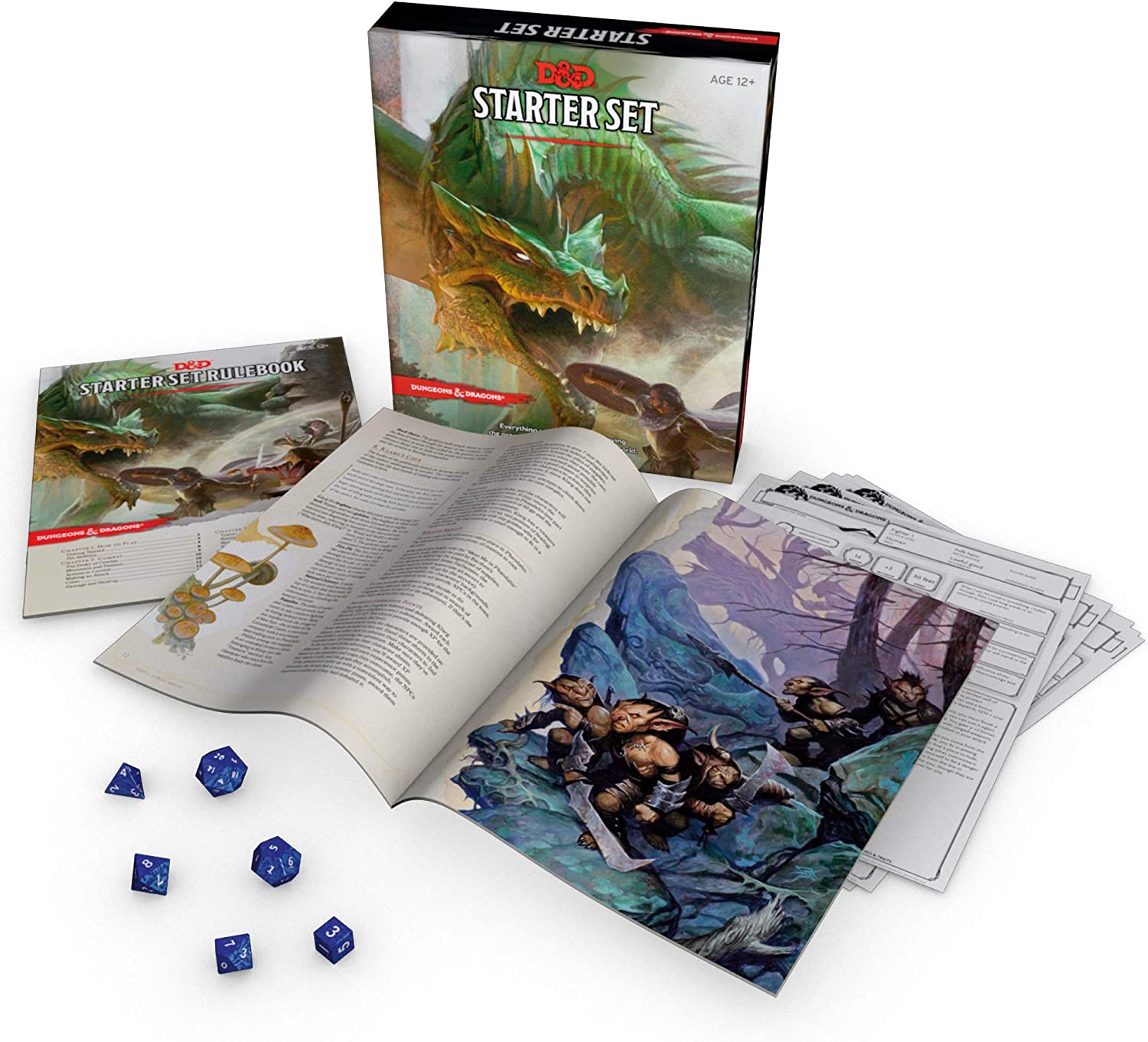  Dungeons & Dragons Starter Set (Dungeons & Dragons Starter Kit): Fantasy Roleplaying Game Starter Se